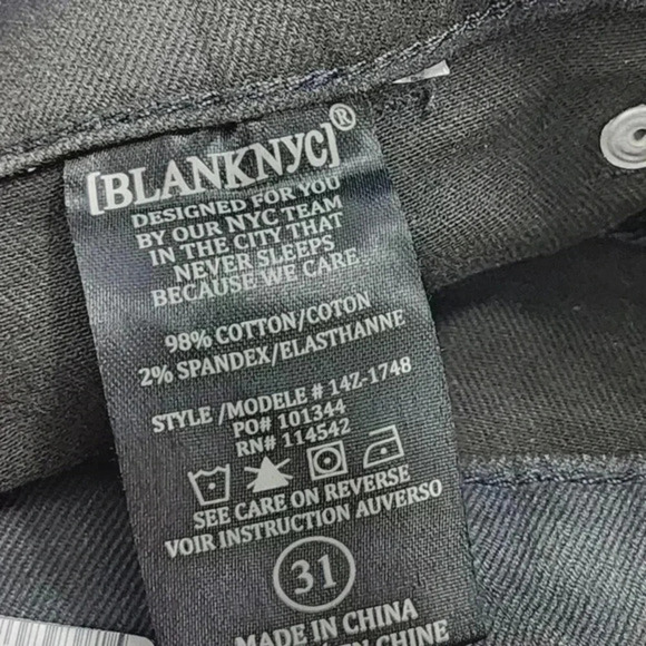 Blank NYC Camo Cotton Chino Stretched Jogger‎ Women's 31 - Picture 7 of 8